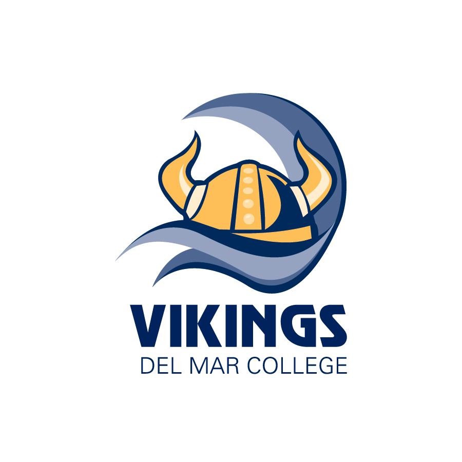 Del Mar College Vikings logo design by logo designer nmillercreative.com for your inspiration and for the worlds largest logo competition