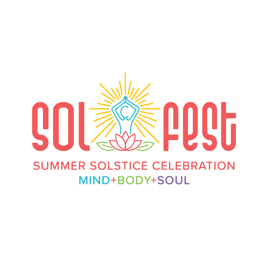 Solfest Summer Solstice Celebration Festival logo design by logo designer nmillercreative.com for your inspiration and for the worlds largest logo competition