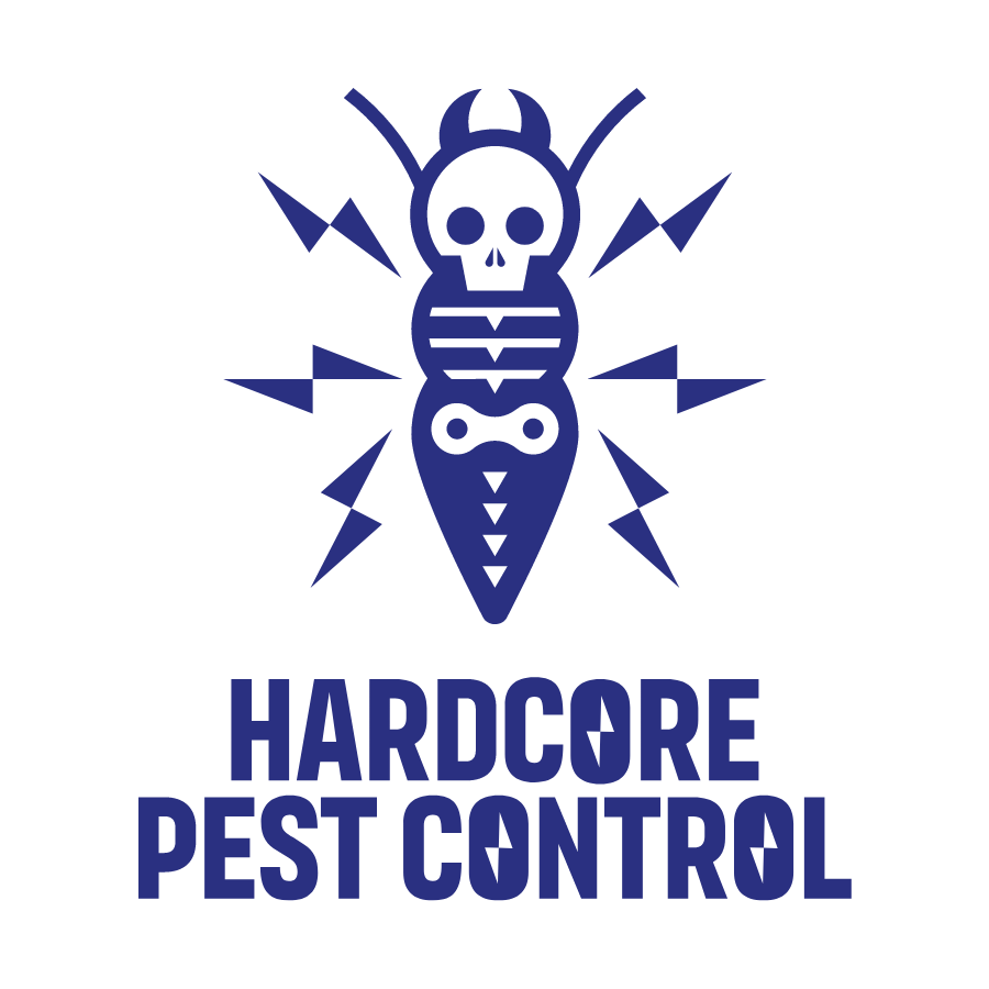 Hardcore Pest Control logo design by logo designer Red Kite Design for your inspiration and for the worlds largest logo competition