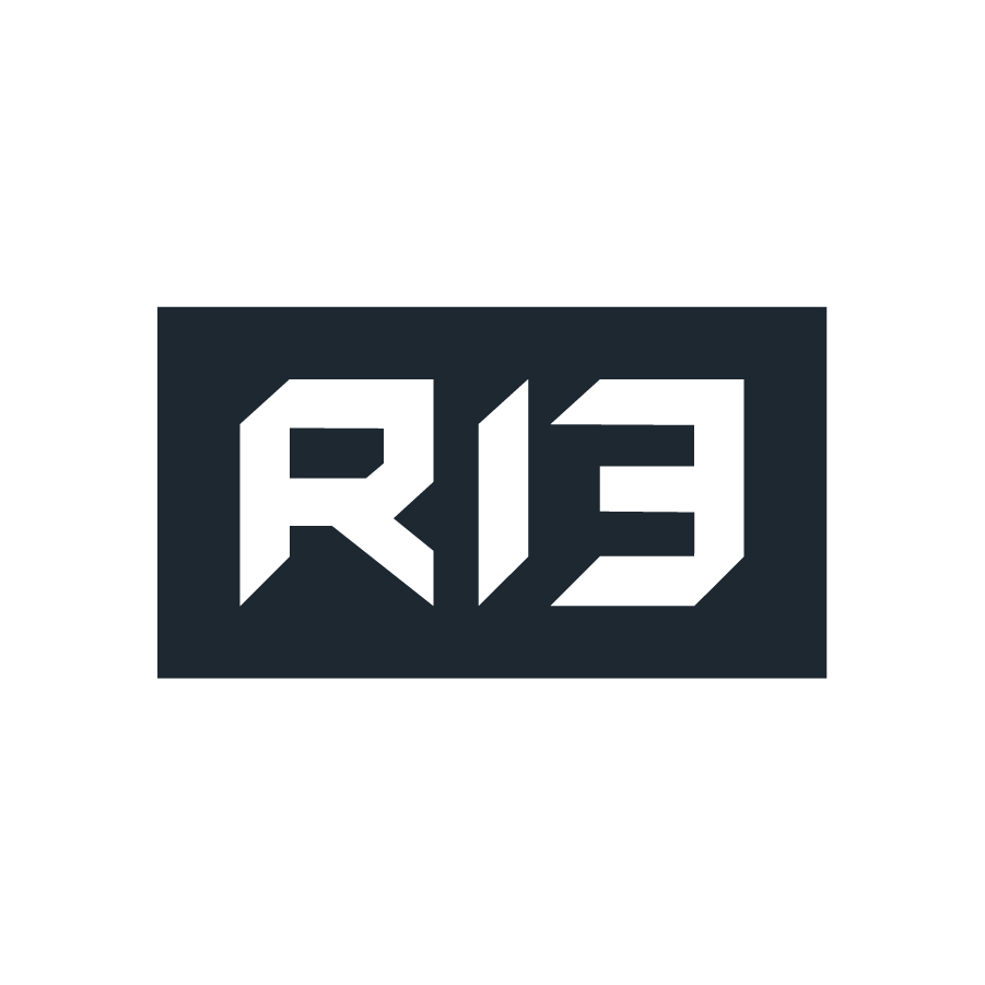 R13 Brand Identity logo design by logo designer Jenny Tod Creative for your inspiration and for the worlds largest logo competition