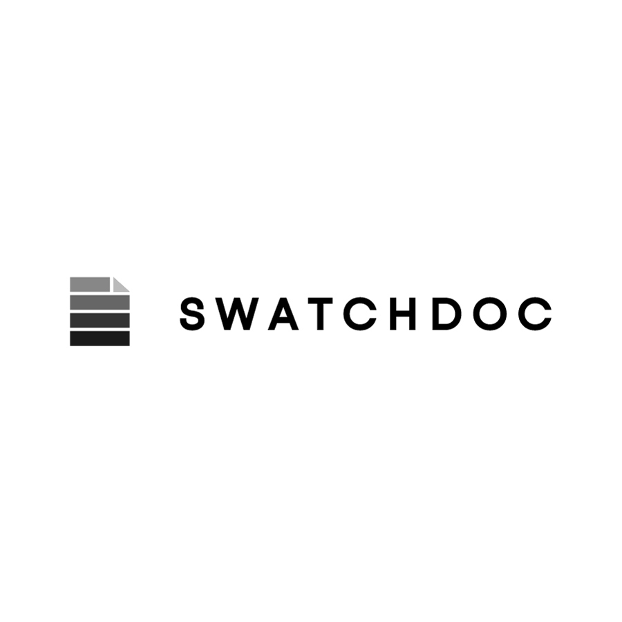 Swatchdoc Horizontal Logo logo design by logo designer Jenny Tod Creative for your inspiration and for the worlds largest logo competition