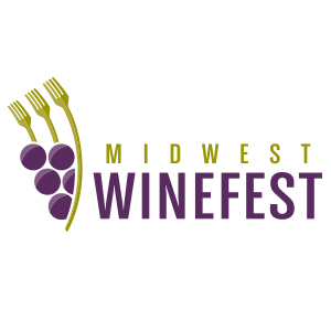 Midwest Winefest logo design by logo designer Associated Integrated Marketing for your inspiration and for the worlds largest logo competition