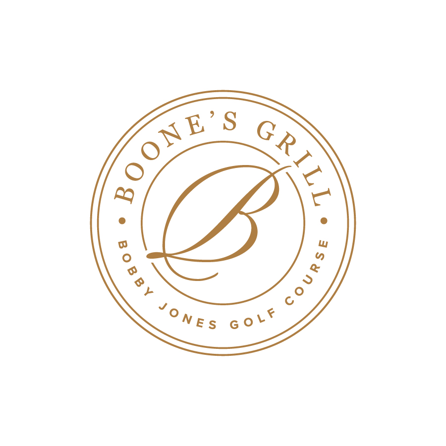 Boone's Grill Crest logo design by logo designer Katie Connolly Creative for your inspiration and for the worlds largest logo competition