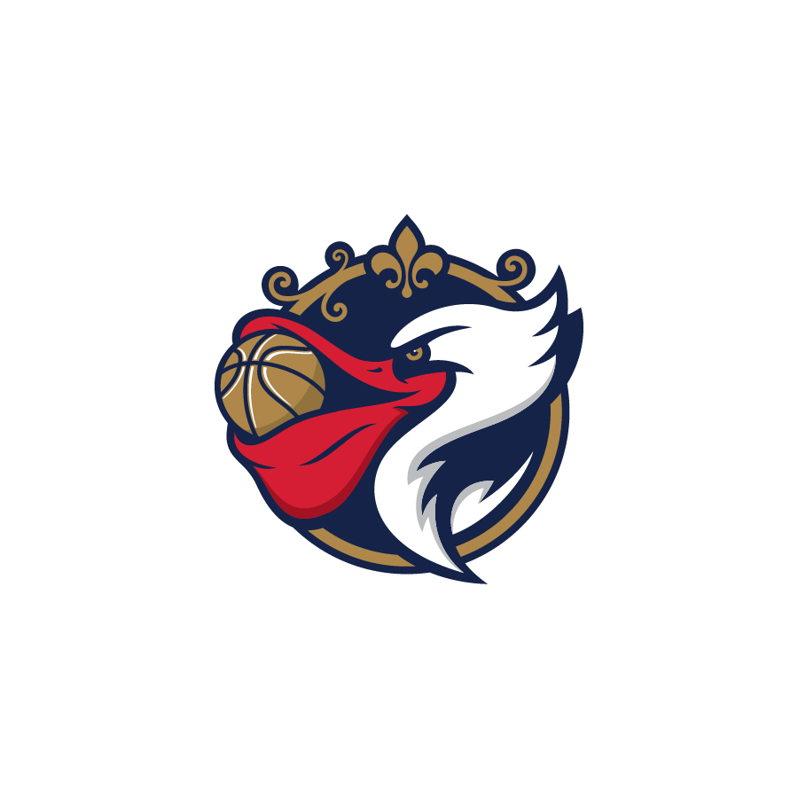 New Orleans Pelicans logo design by logo designer Michael Irwin for your inspiration and for the worlds largest logo competition