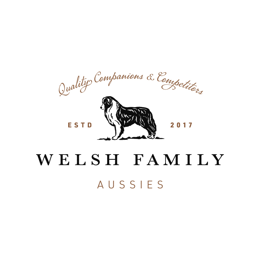 Welsh Family Aussies logo design by logo designer Crossway / Jordan Daniel Singer Design for your inspiration and for the worlds largest logo competition