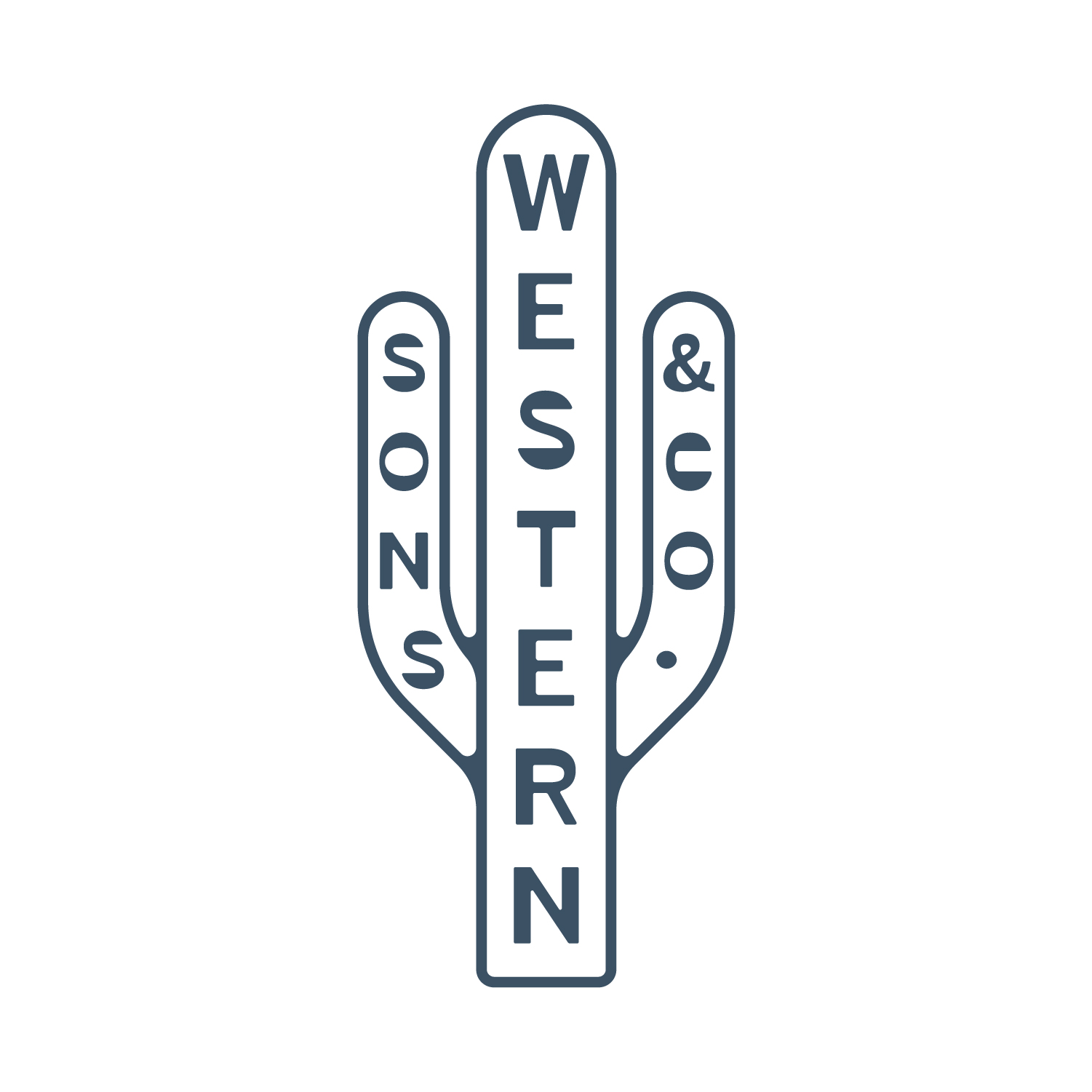 Western Sons & Co logo design by logo designer Cactus Country for your inspiration and for the worlds largest logo competition