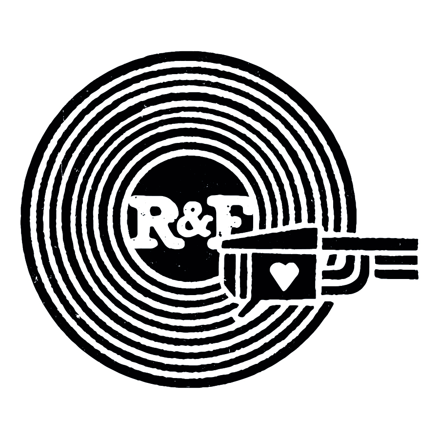 Records & Friendship logo design by logo designer Tyrone Stoddart Design for your inspiration and for the worlds largest logo competition