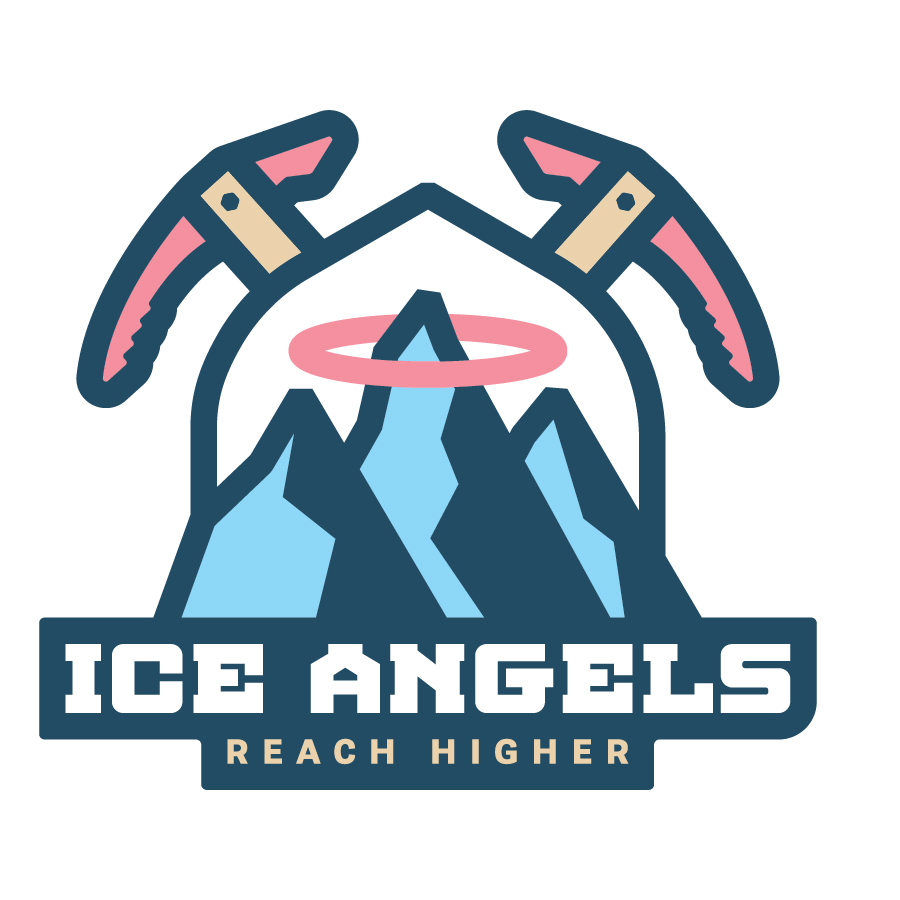 Ice Angels Badge logo design by logo designer Destin Williams for your inspiration and for the worlds largest logo competition