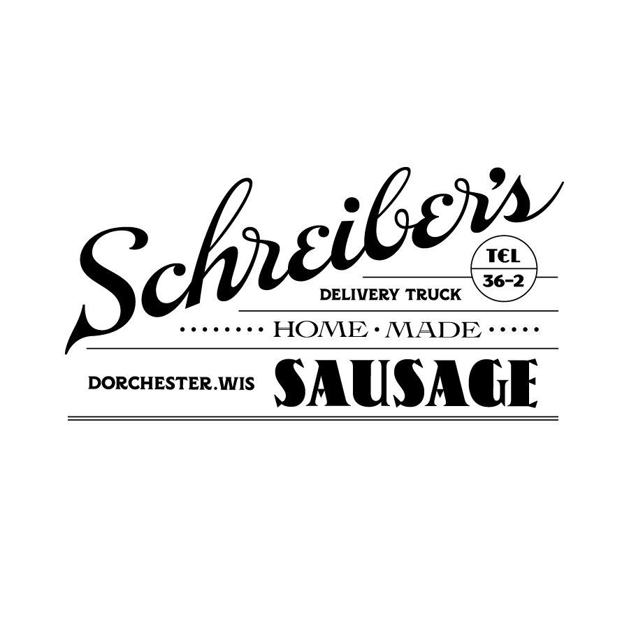 Schreiber's logo design by logo designer Caldwell for your inspiration and for the worlds largest logo competition