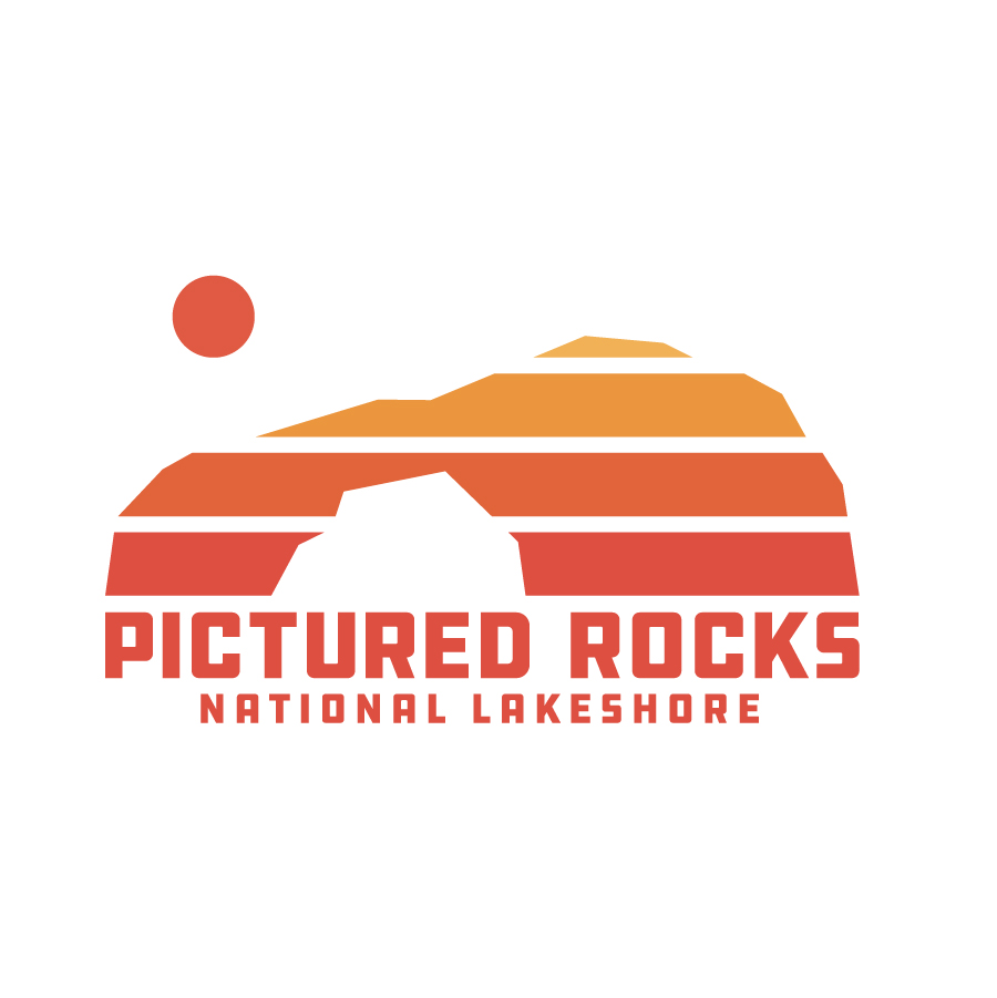 Pictured Rocks National Lakeshore logo design by logo designer Joshua Louis Design for your inspiration and for the worlds largest logo competition
