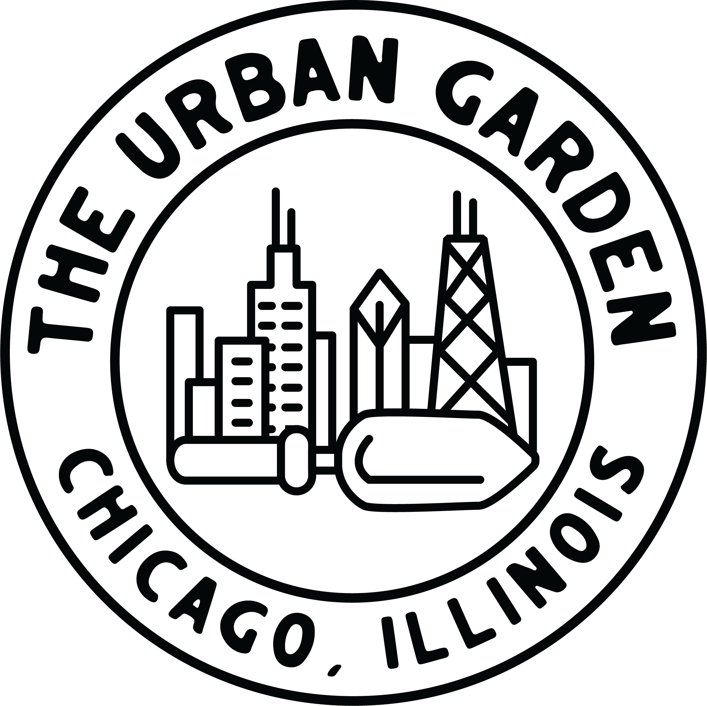 The Urban Garden Seal 2 logo design by logo designer Made By Lisa Marie for your inspiration and for the worlds largest logo competition