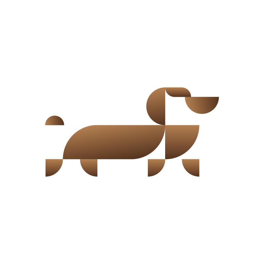 Duchshund logo design by logo designer Dalibor Pajic for your inspiration and for the worlds largest logo competition