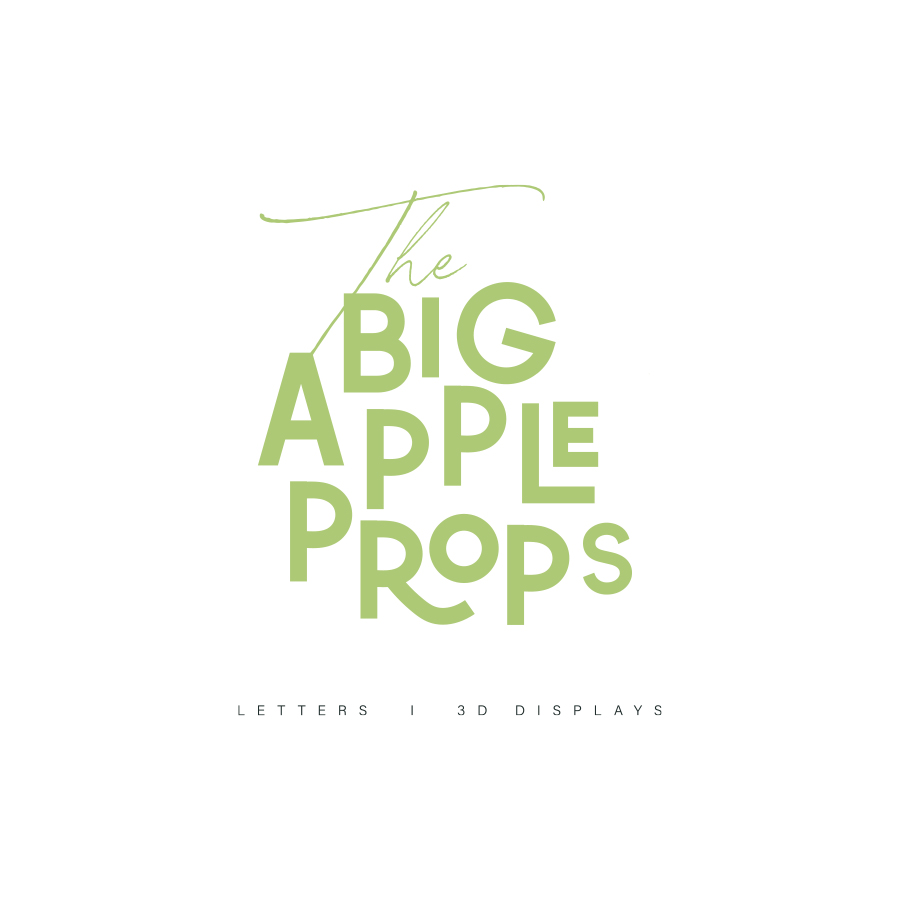 The Big Apple Props logo design by logo designer Tiare Payano for your inspiration and for the worlds largest logo competition