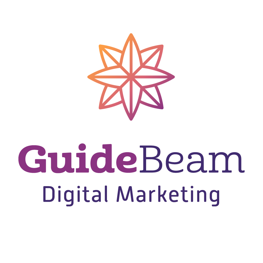 GuideBeam Full Logo with Tag logo design by logo designer Jenny B Kowalski for your inspiration and for the worlds largest logo competition