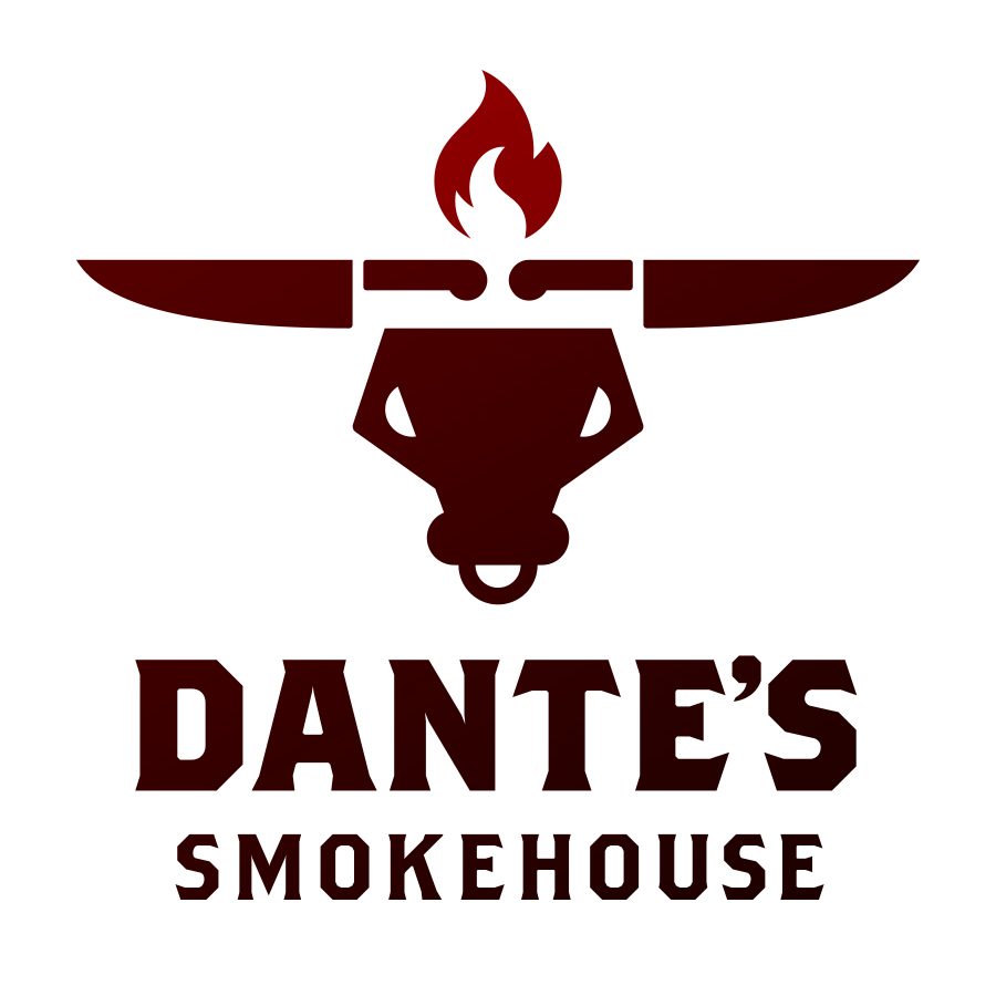 Dante's Smokehouse logo design by logo designer Insomniac Studios for your inspiration and for the worlds largest logo competition