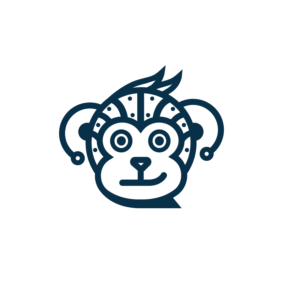 Monkey Basic logo design by logo designer Cutlip for your inspiration and for the worlds largest logo competition