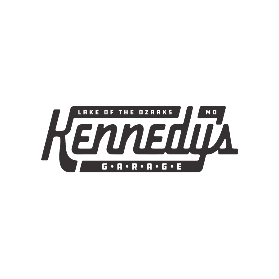 Kennedy's Garage  logo design by logo designer The Studio of Vincent Conti for your inspiration and for the worlds largest logo competition