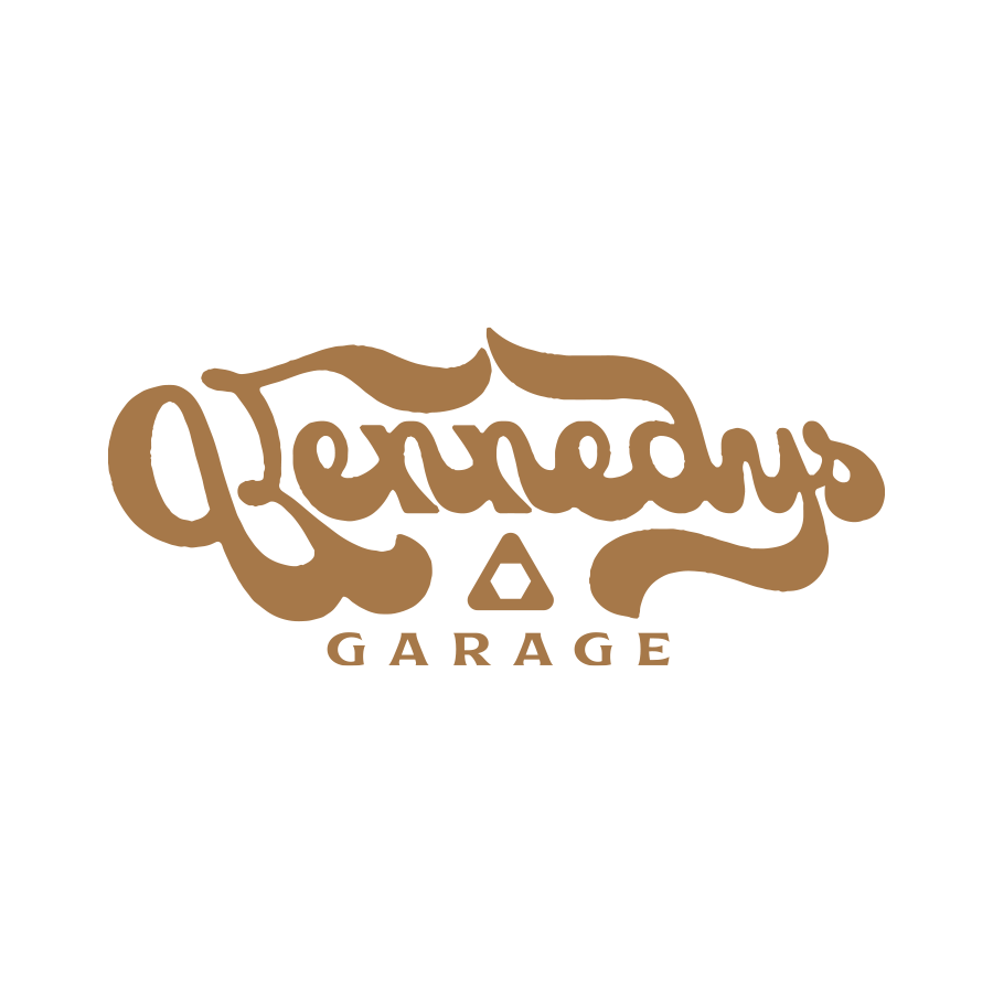 Kennedy's Garage 2  logo design by logo designer The Studio of Vincent Conti for your inspiration and for the worlds largest logo competition