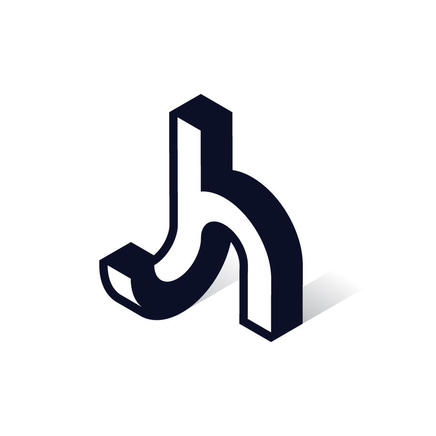 JH Monogram logo design by logo designer kassymkulov for your inspiration and for the worlds largest logo competition