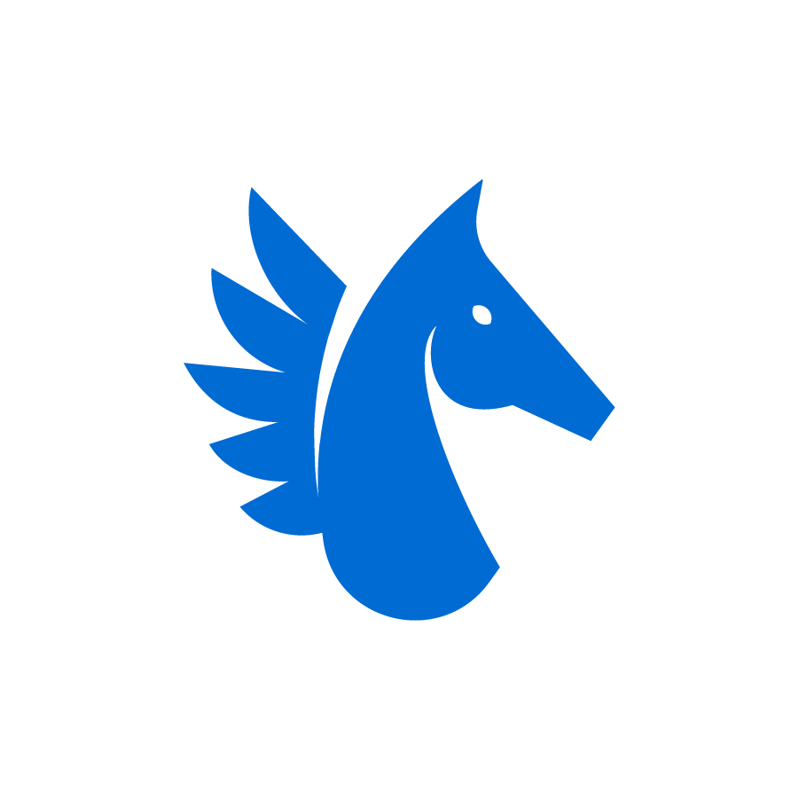 Pegasus Logo logo design by logo designer mhgdesigner for your inspiration and for the worlds largest logo competition