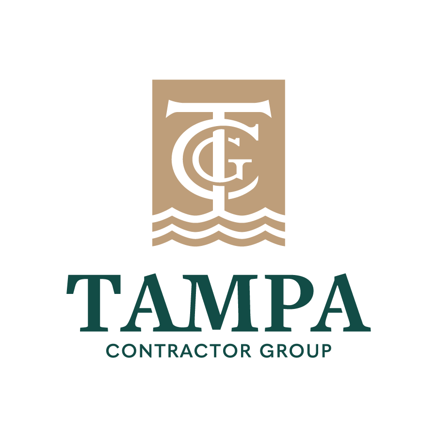 Tampa Contractor Group logo design by logo designer Tweed Metal Branding & Design for your inspiration and for the worlds largest logo competition