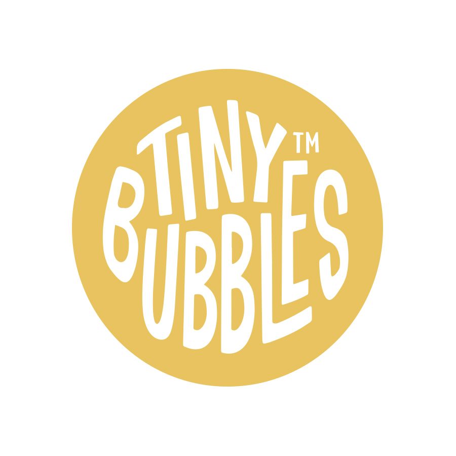 Tiny Bubbles logo design by logo designer DJDC, Inc. for your inspiration and for the worlds largest logo competition