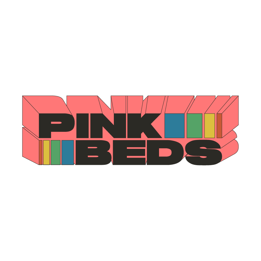 Pink Beds Typographic Logo logo design by logo designer Logarhythm Creative for your inspiration and for the worlds largest logo competition
