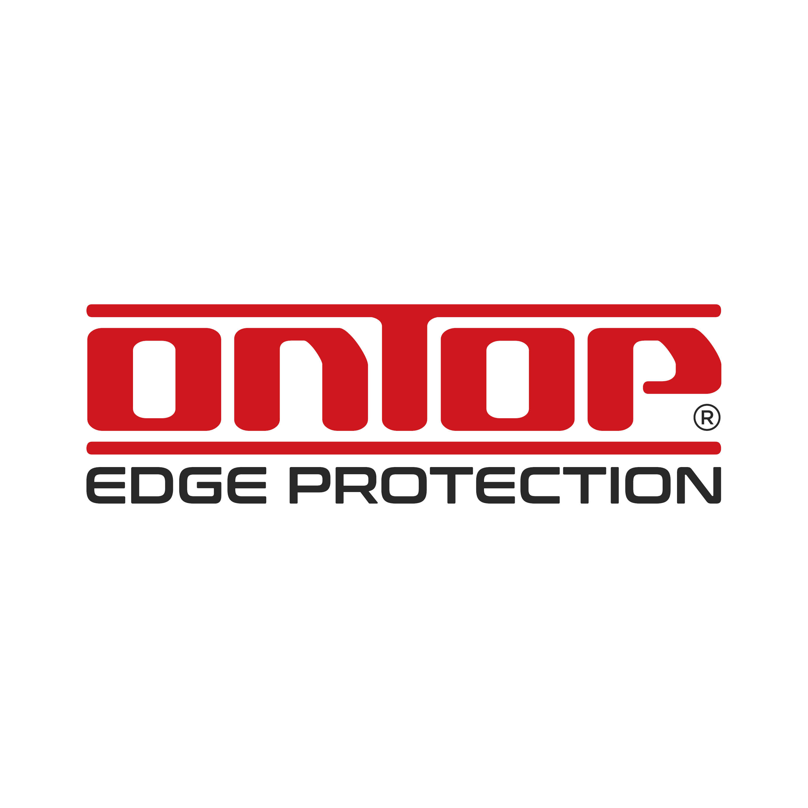 Ontop Protection Wordmark logo design by logo designer Duffy Design Co for your inspiration and for the worlds largest logo competition