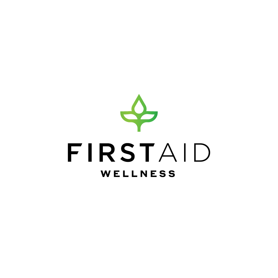 First Aid Wellness CBD Logotype logo design by logo designer LeRoy for your inspiration and for the worlds largest logo competition