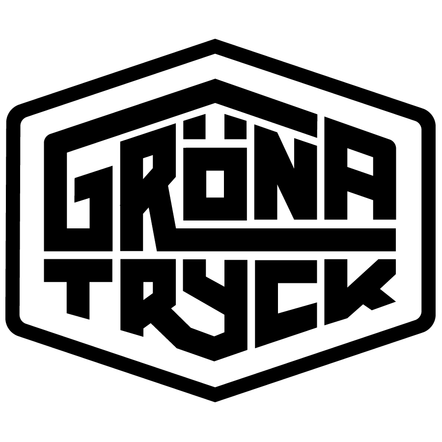 Grona Tryck logo logo design by logo designer Uppland Design for your inspiration and for the worlds largest logo competition