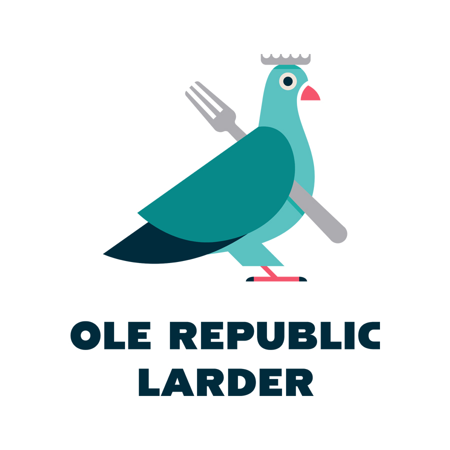 Ole Republic Larder logo design by logo designer SnellBeast for your inspiration and for the worlds largest logo competition