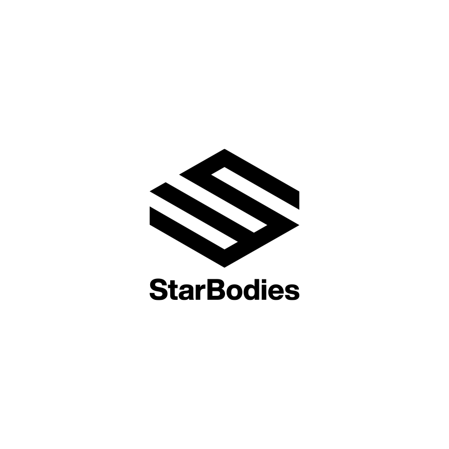 Star Bodies Primary Stack logo design by logo designer slash for your inspiration and for the worlds largest logo competition