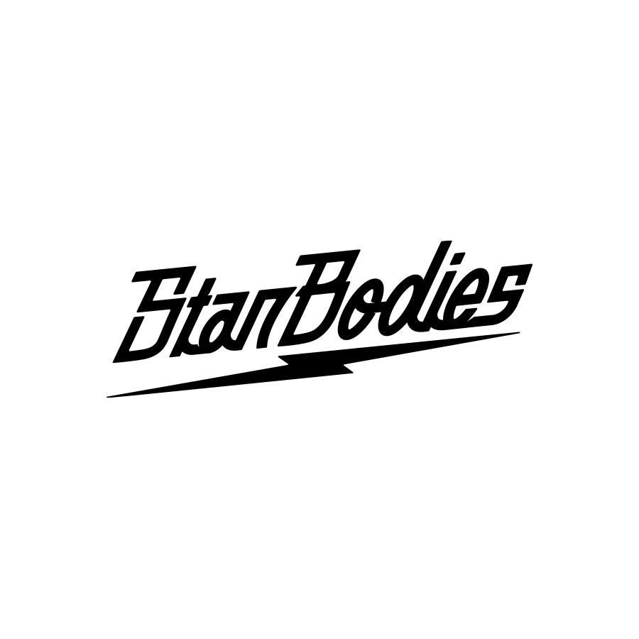 Star Bodies Secondary Script logo design by logo designer slash for your inspiration and for the worlds largest logo competition