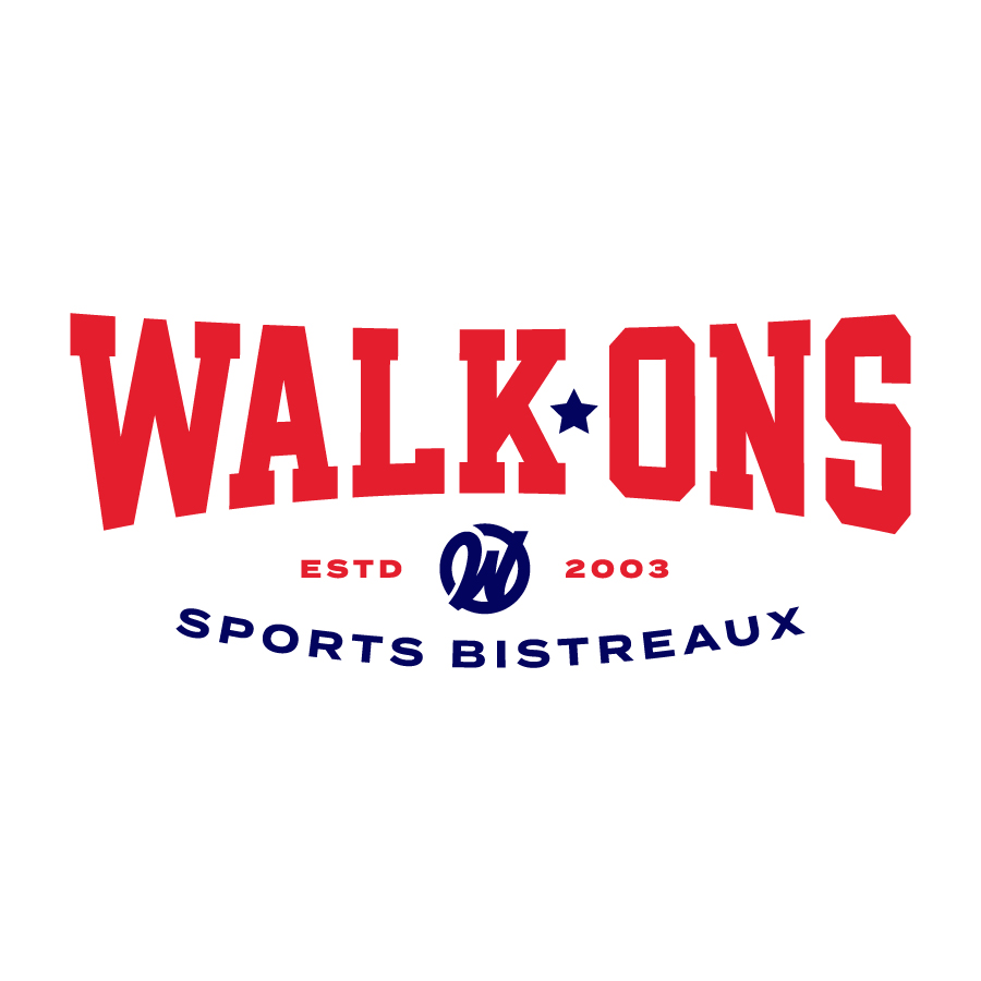 Walk-Ons Badge logo design by logo designer slash for your inspiration and for the worlds largest logo competition