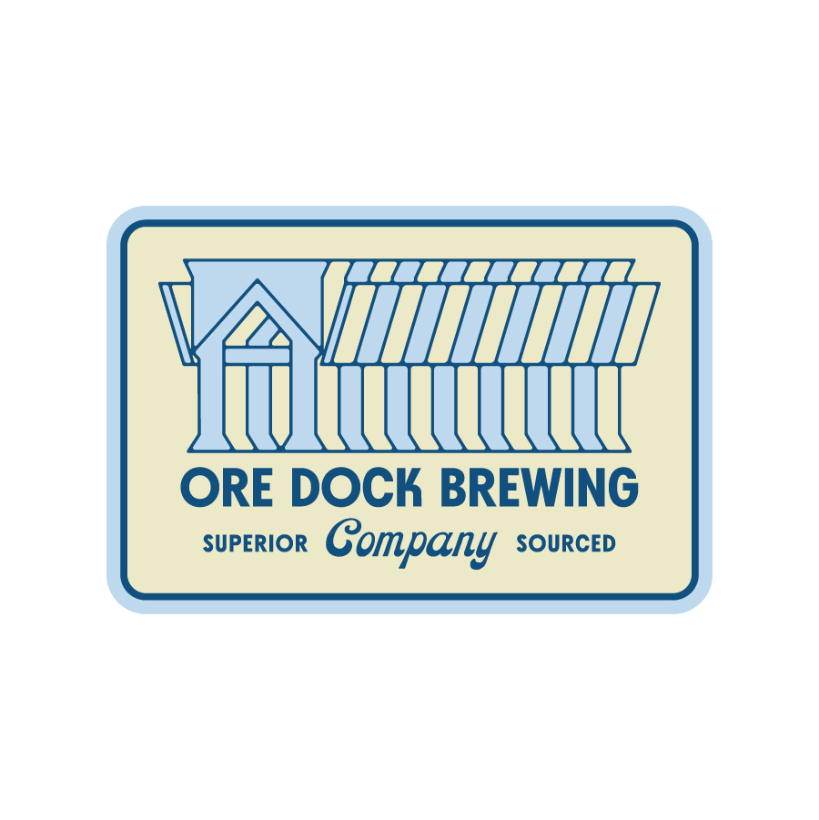 Ore Dock Brewing Company logo design by logo designer John Sheehan Design for your inspiration and for the worlds largest logo competition