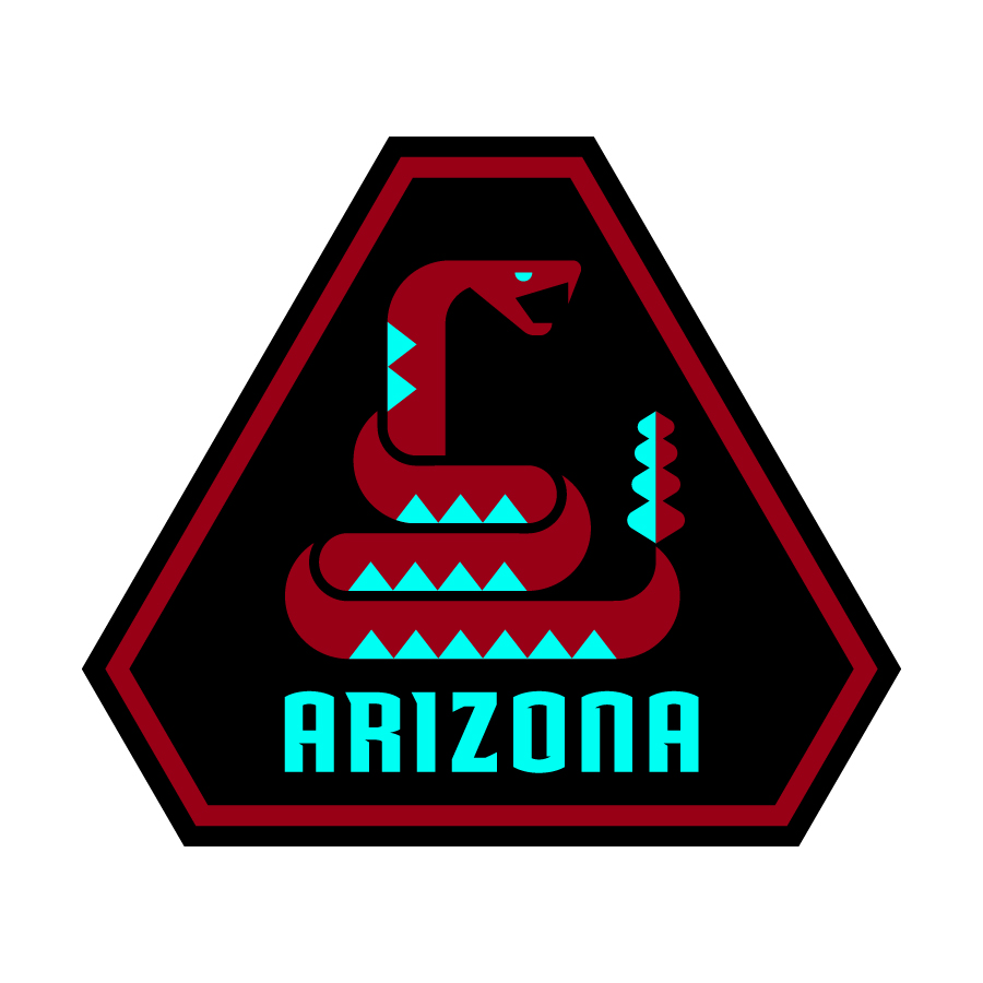Arizona Badge logo design by logo designer Bucknam Design Co.  for your inspiration and for the worlds largest logo competition