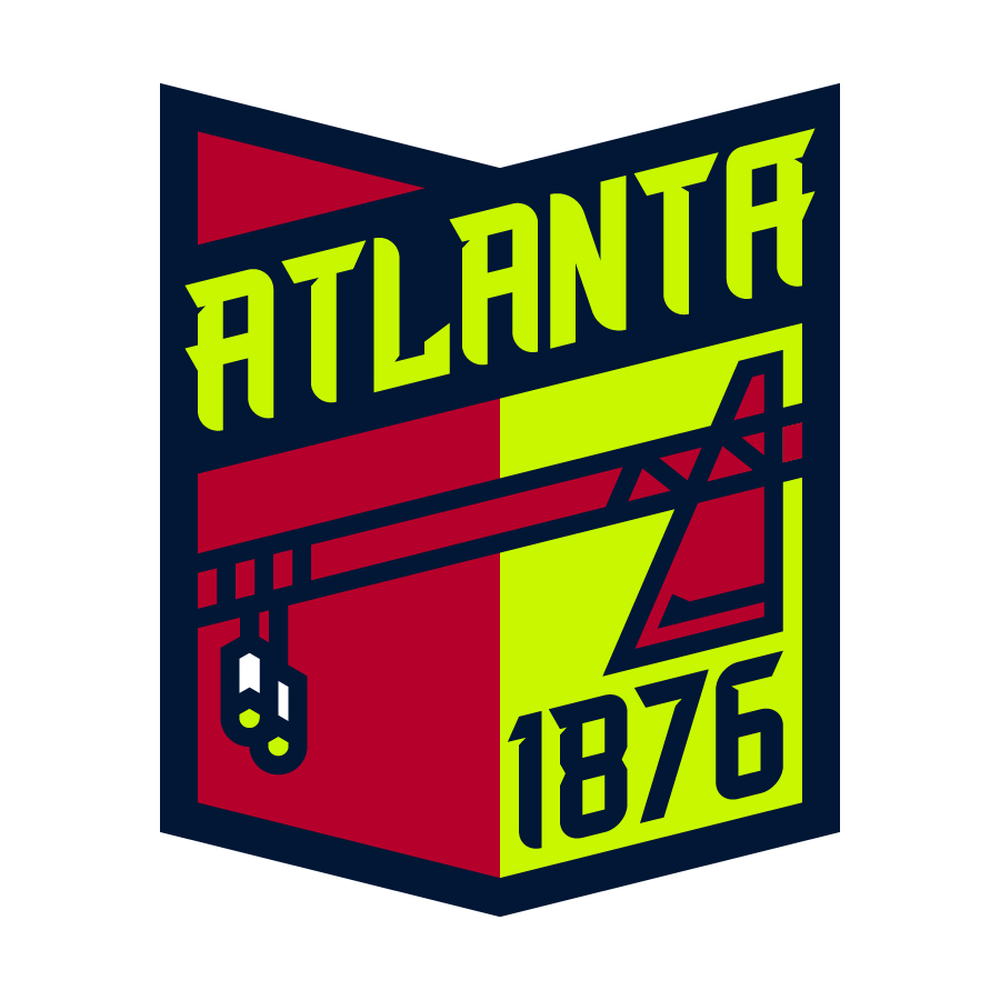 Atlanta Badge logo design by logo designer Bucknam Design Co.  for your inspiration and for the worlds largest logo competition