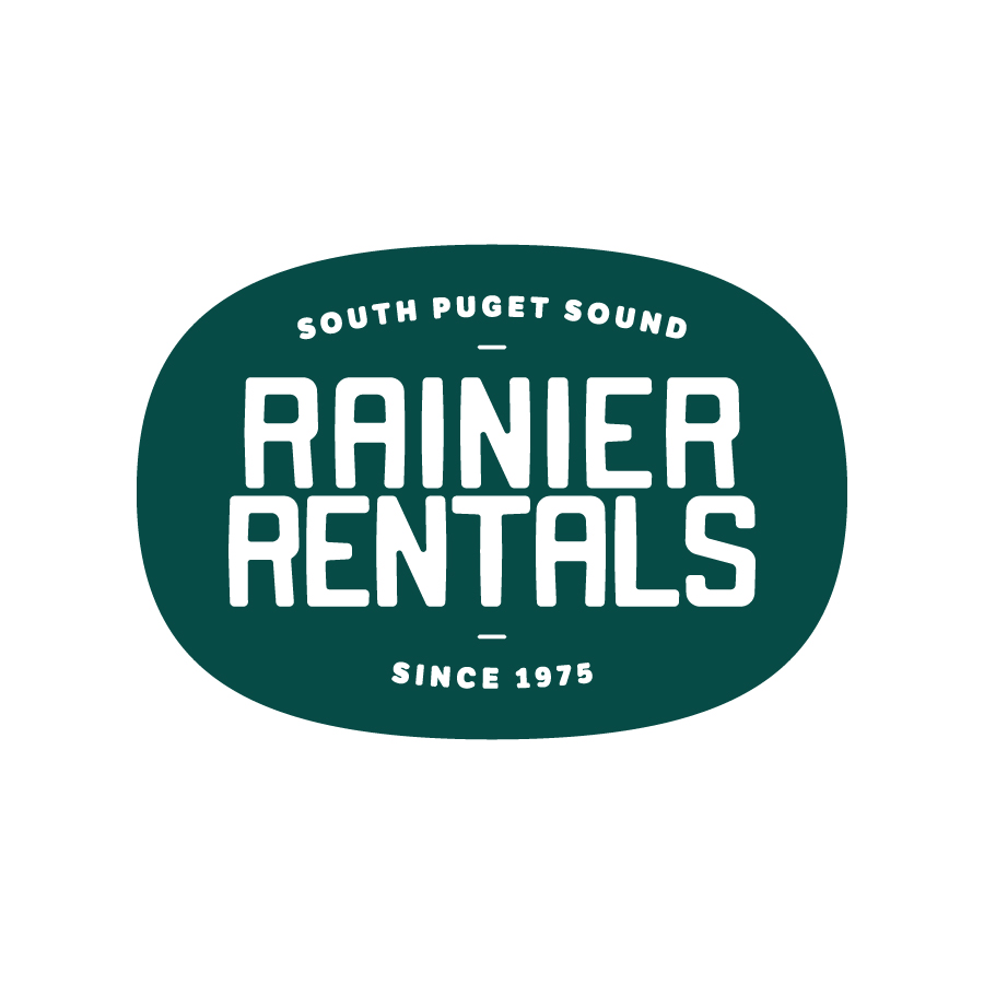 Rainier Rentals Badge logo design by logo designer Bucknam Design Co.  for your inspiration and for the worlds largest logo competition
