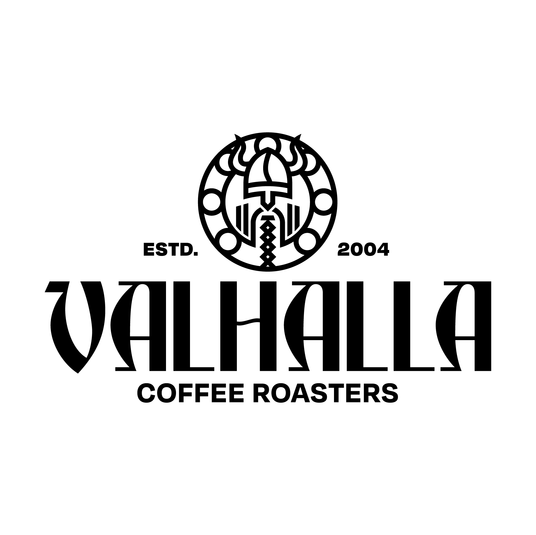 Valhalla Coffee Roasters logo design by logo designer Bucknam Design Co.  for your inspiration and for the worlds largest logo competition