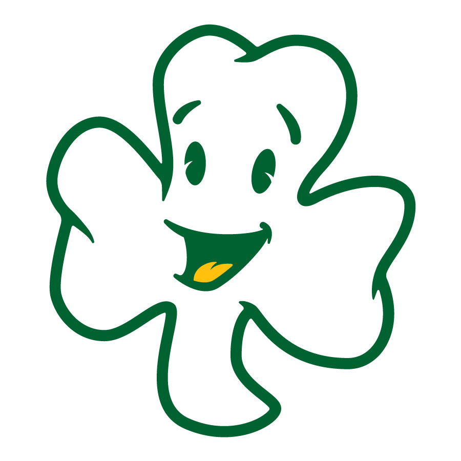 Happy Shamrock logo design by logo designer MSC Creative for your inspiration and for the worlds largest logo competition