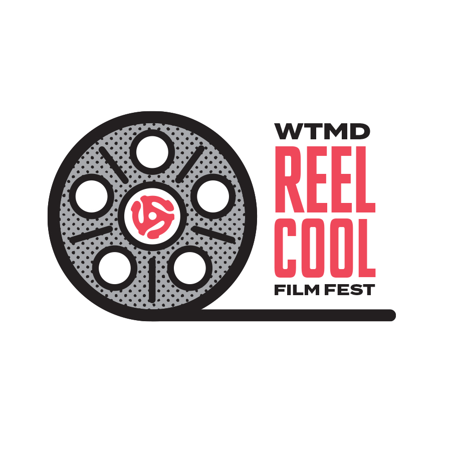 WTMD Reel Cool Film Fest logo design by logo designer Sugiuchi for your inspiration and for the worlds largest logo competition