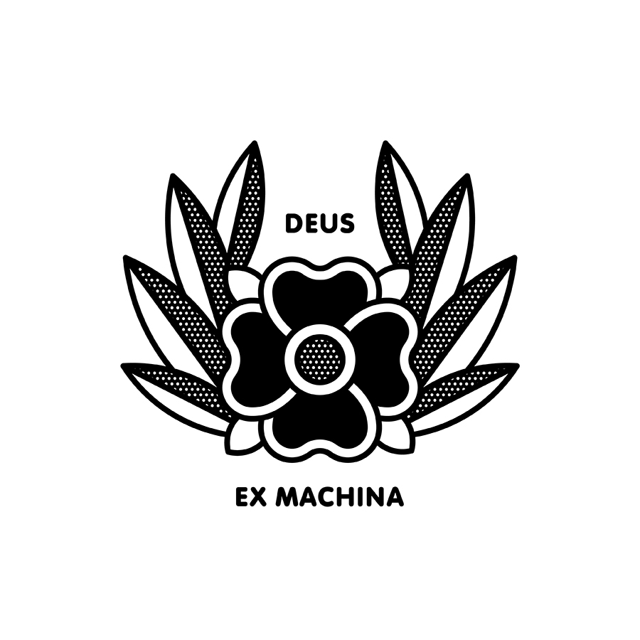 Deus Ex Machina Flash Floral logo design by logo designer Red Halftone for your inspiration and for the worlds largest logo competition