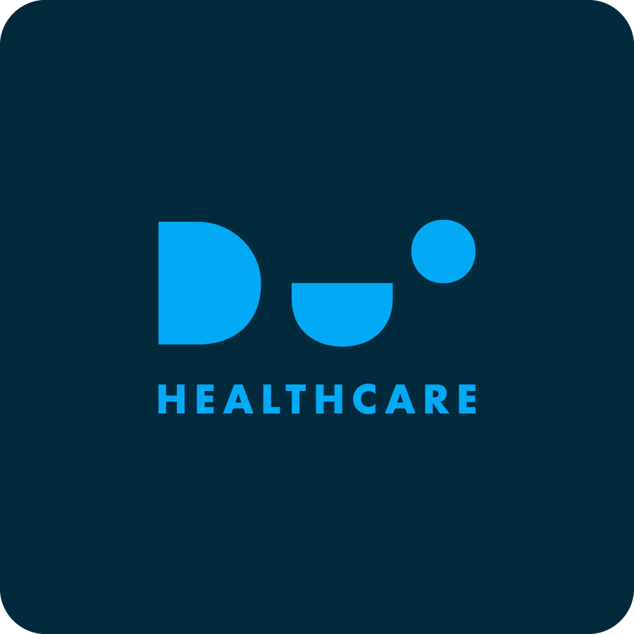 Duo Healthcare Concept Logo logo design by logo designer Eric Beckman Designs for your inspiration and for the worlds largest logo competition