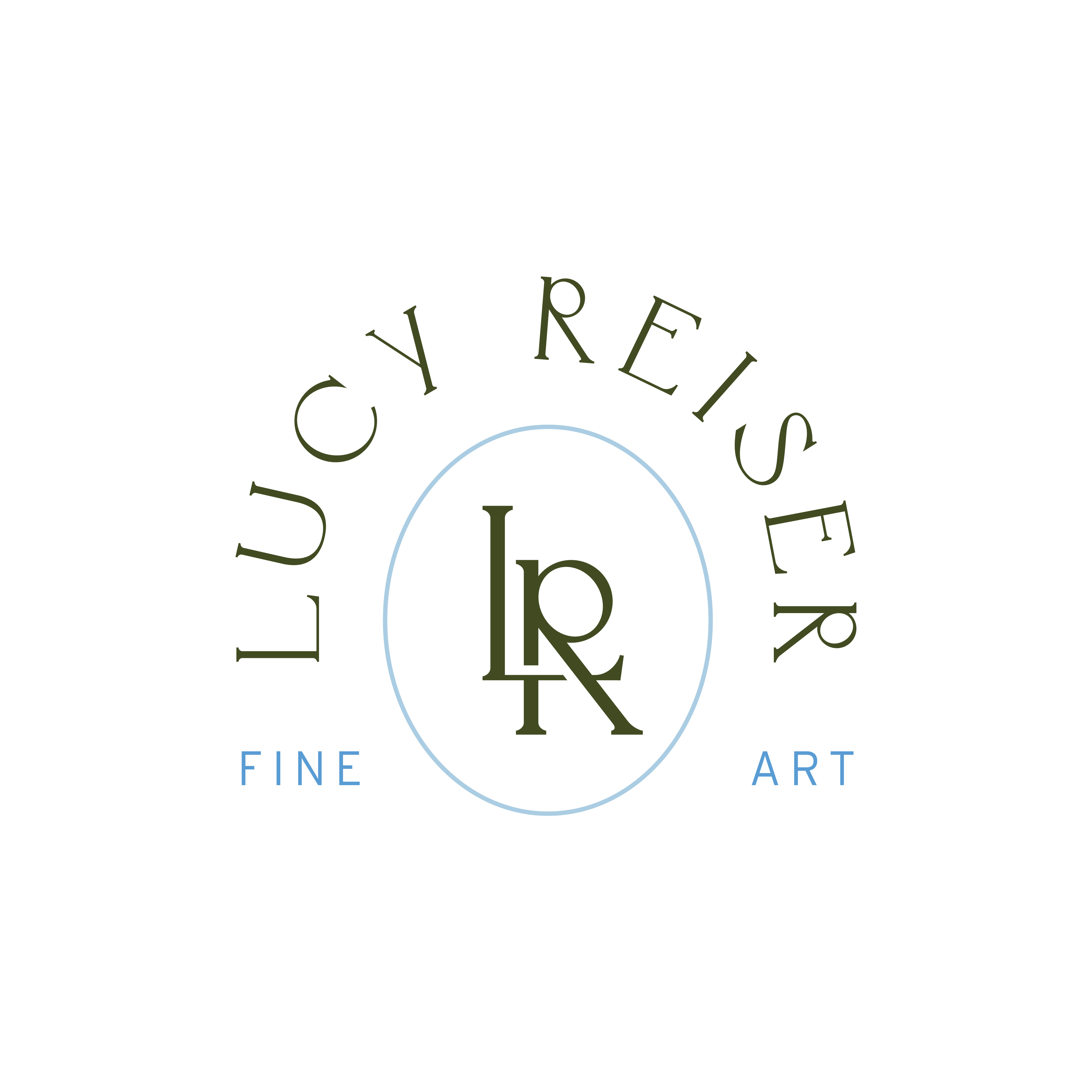 Lucy Reiser Fine Art Secondary Mark logo design by logo designer Taylor Sutherland Design Co for your inspiration and for the worlds largest logo competition