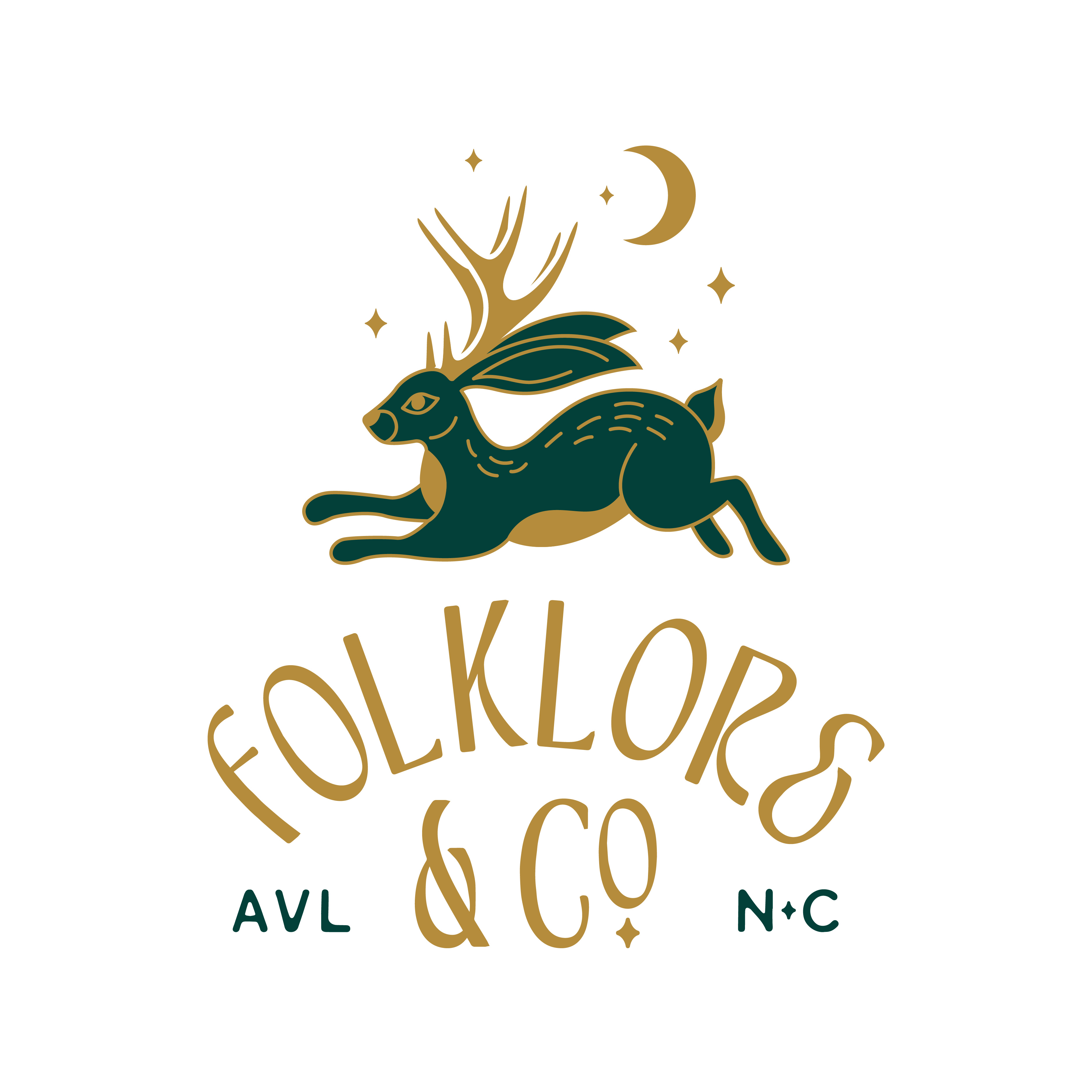 Folklore & Co Logo Concept logo design by logo designer Taylor Sutherland Design Co for your inspiration and for the worlds largest logo competition