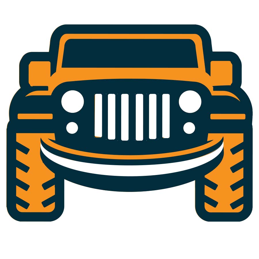 The Smiling Jeep logo design by logo designer zeradezign for your inspiration and for the worlds largest logo competition