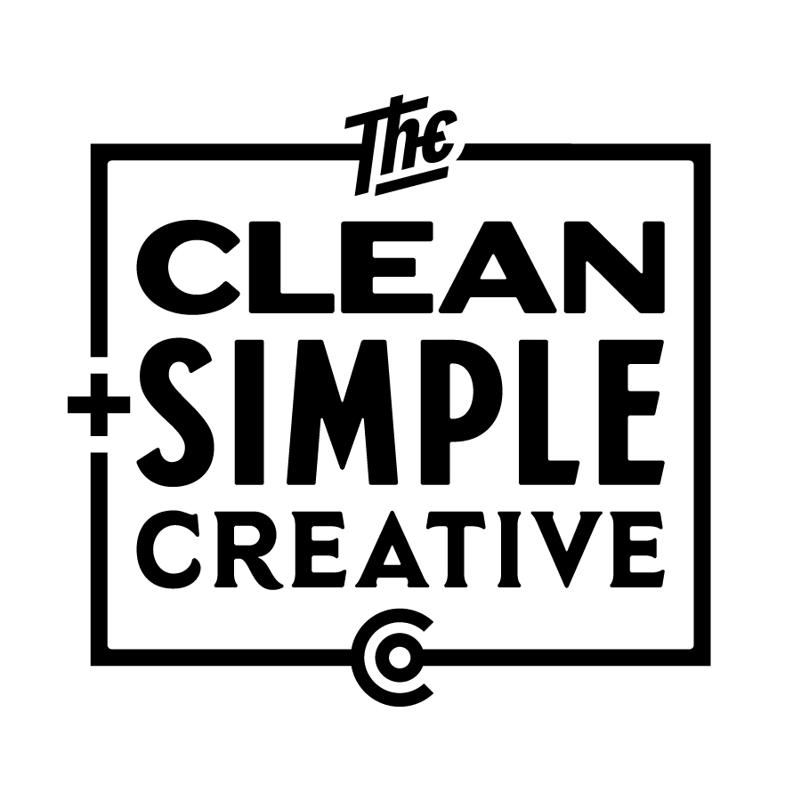 The Clean & Simple Creative Company logo design by logo designer Brittany Nielsen for your inspiration and for the worlds largest logo competition