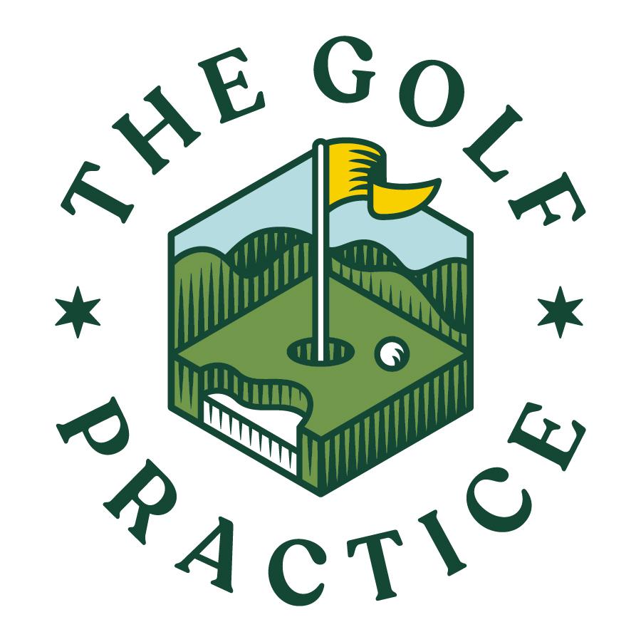 The Golf Practice Emblem Logo logo design by logo designer jcbprr for your inspiration and for the worlds largest logo competition