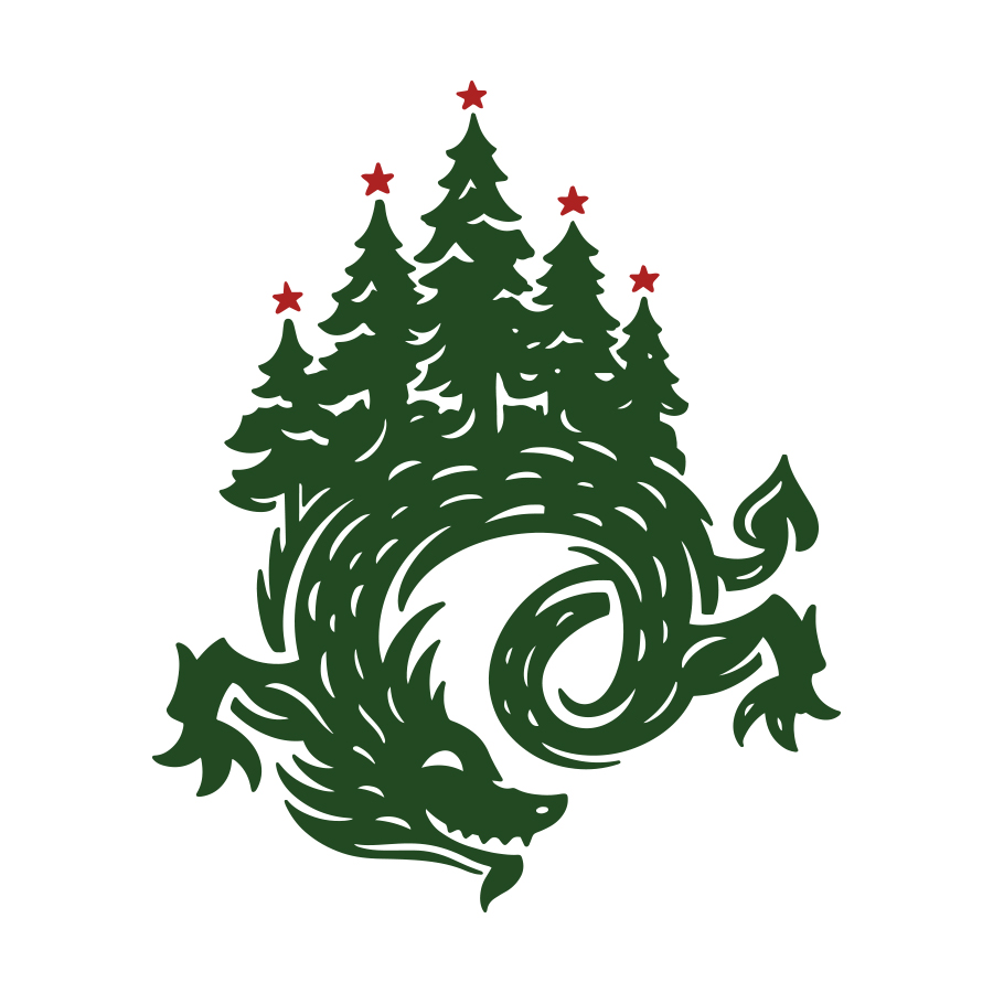 Dragon forest logo design by logo designer hloke for your inspiration and for the worlds largest logo competition