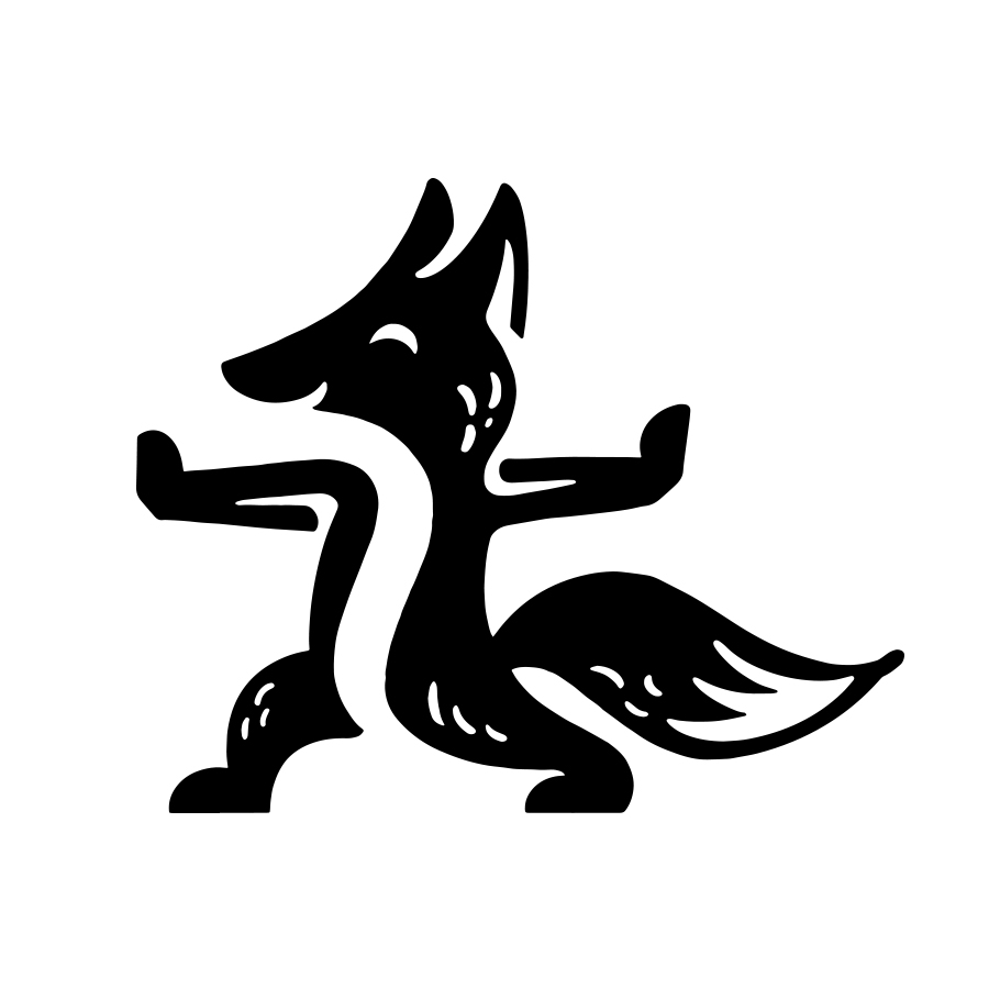 Fox yoga logo design by logo designer hloke for your inspiration and for the worlds largest logo competition